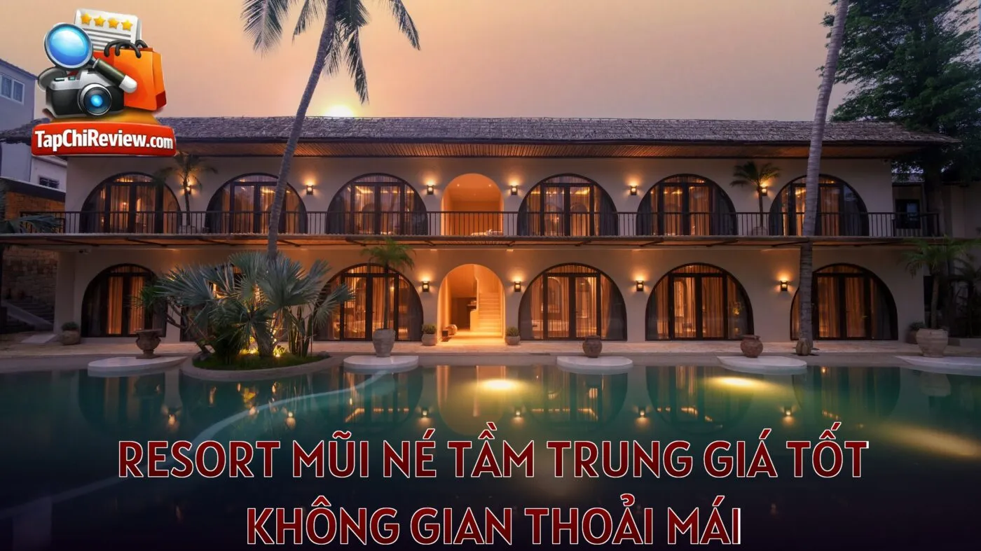 Resort Mũi Né tầm trung giá tốt không gian thoải mái