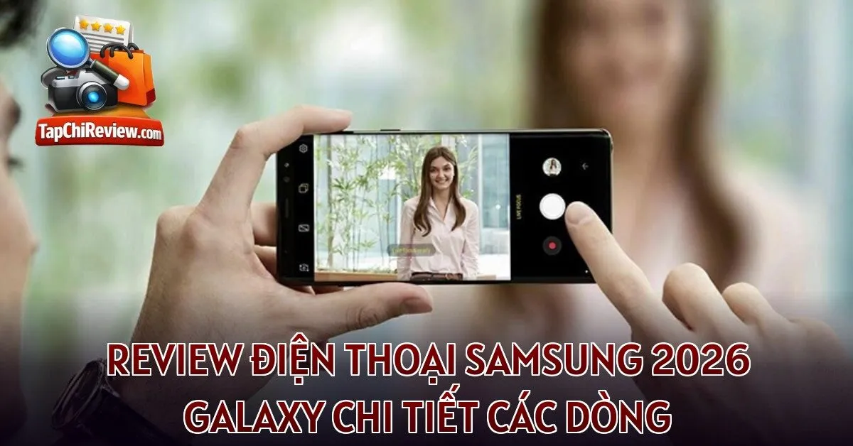 Review điện thoại Samsung 2026 Galaxy chi tiết các dòng