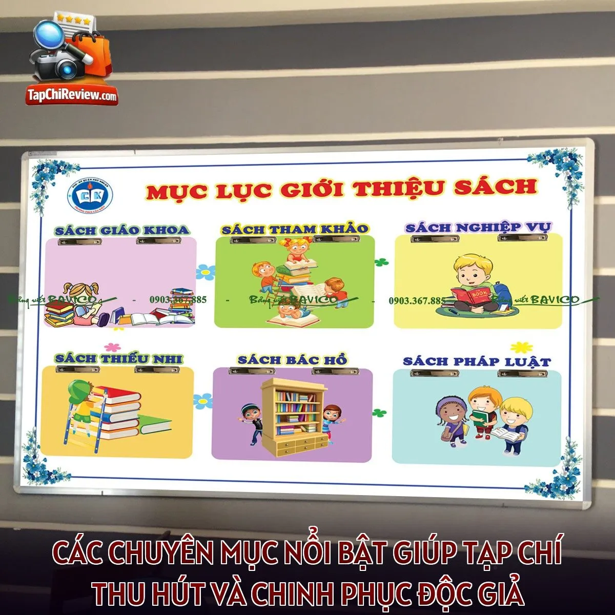 Các chuyên mục nổi bật giúp tạp chí thu hút và chinh phục độc giả