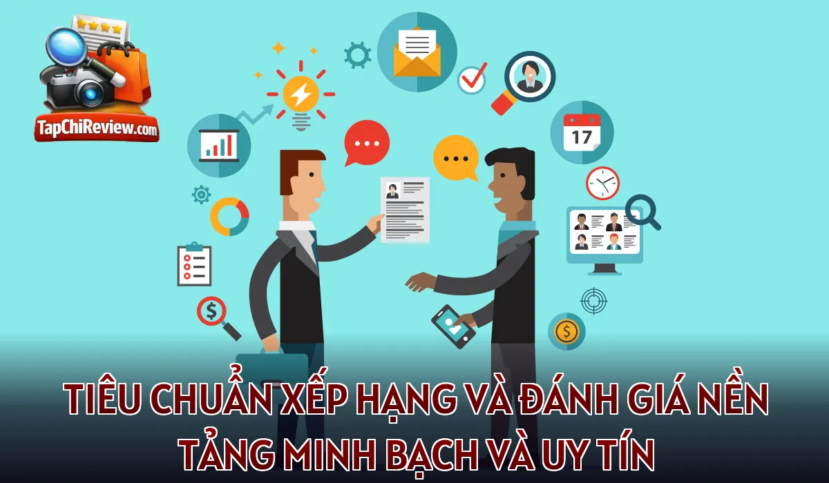 Tiêu chuẩn xếp hạng và đánh giá nền tảng minh bạch và uy tín