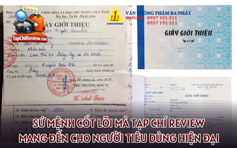 Sứ mệnh cốt lõi mà tạp chí review mang đến cho người tiêu dùng hiện đại