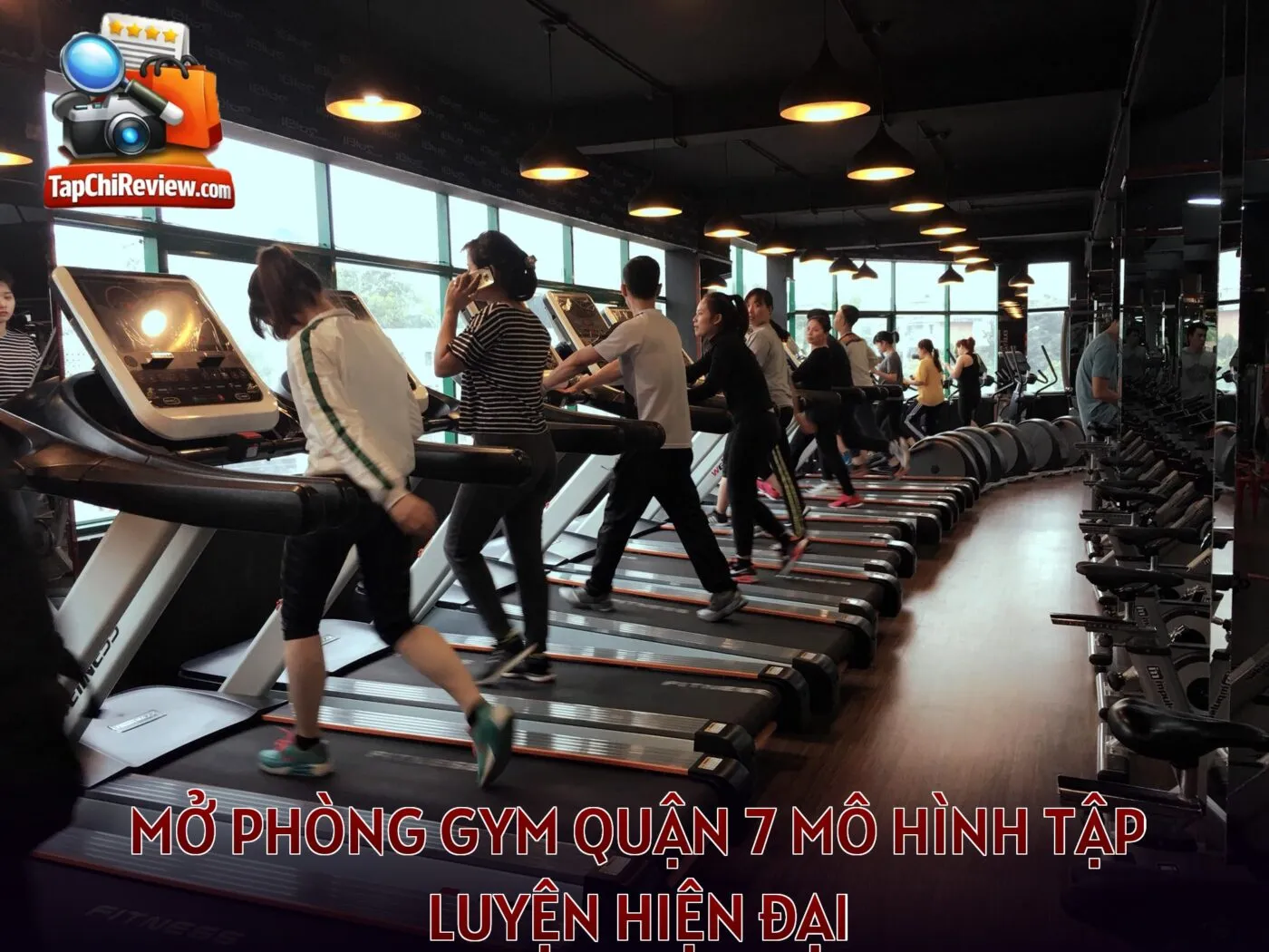 Mở phòng gym quận 7 mô hình tập luyện hiện đại