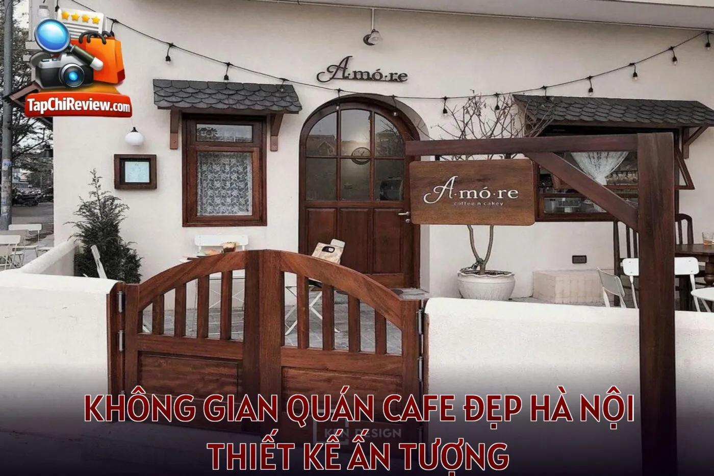 Không gian quán cafe đẹp Hà Nội thiết kế ấn tượng