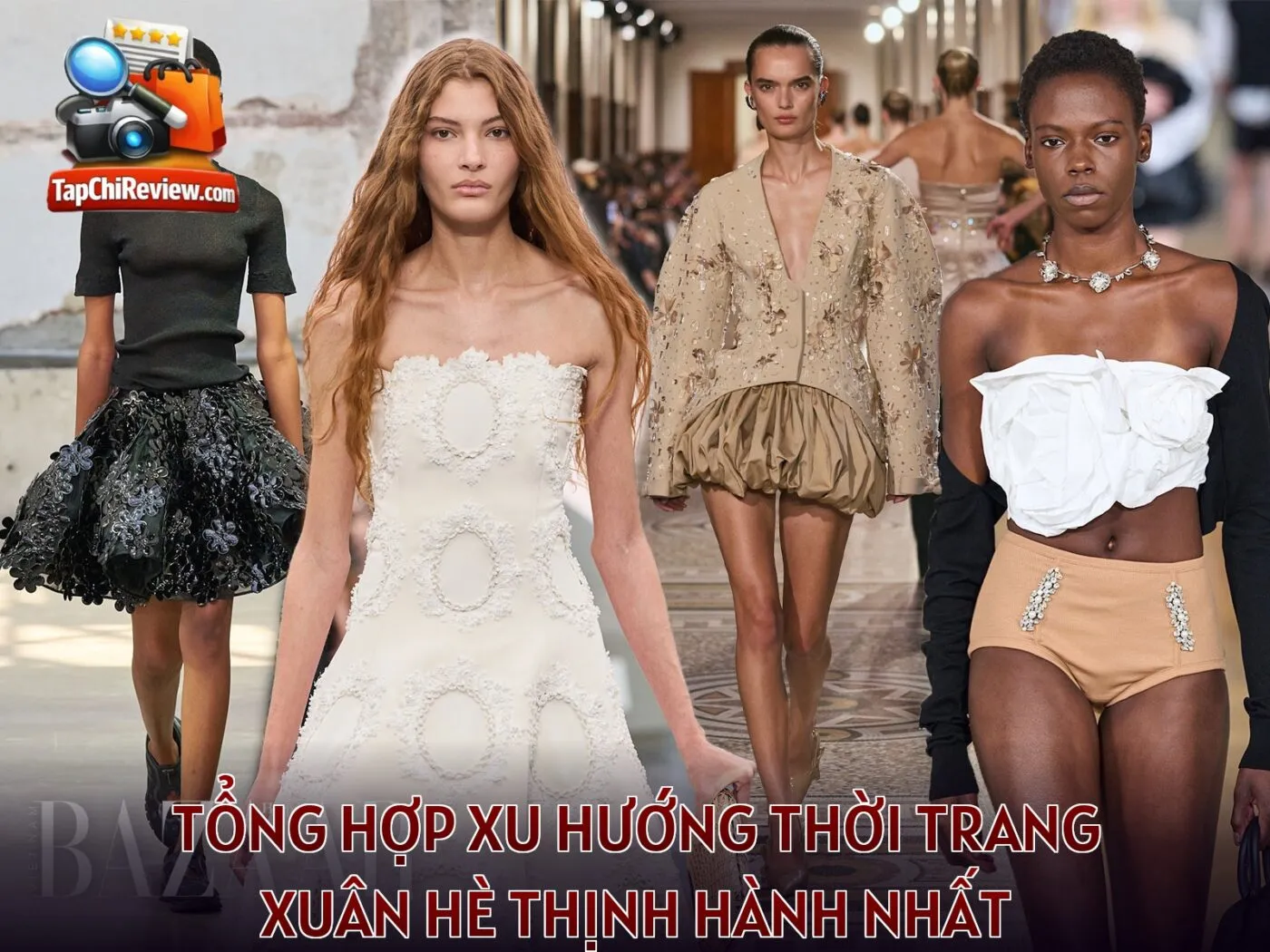 Tổng hợp xu hướng thời trang xuân hè thịnh hành nhất